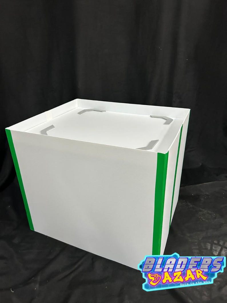 SPINBOX Arena Stand Beyblade FULL WHITE Border More Color