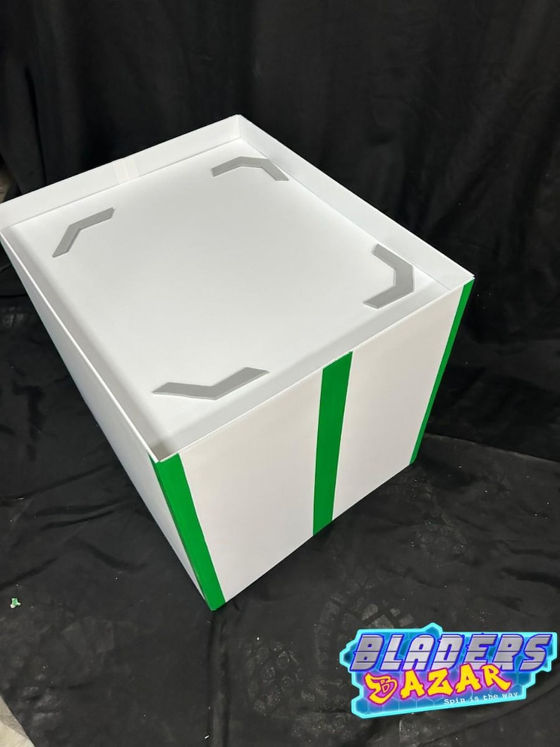 SPINBOX Arena Stand Beyblade FULL WHITE Border More Color