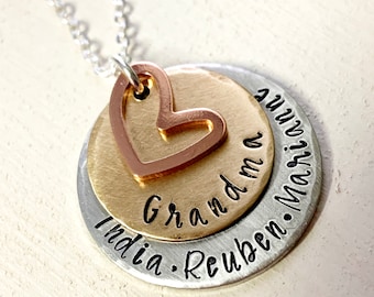 Grandma Necklace - Etsy