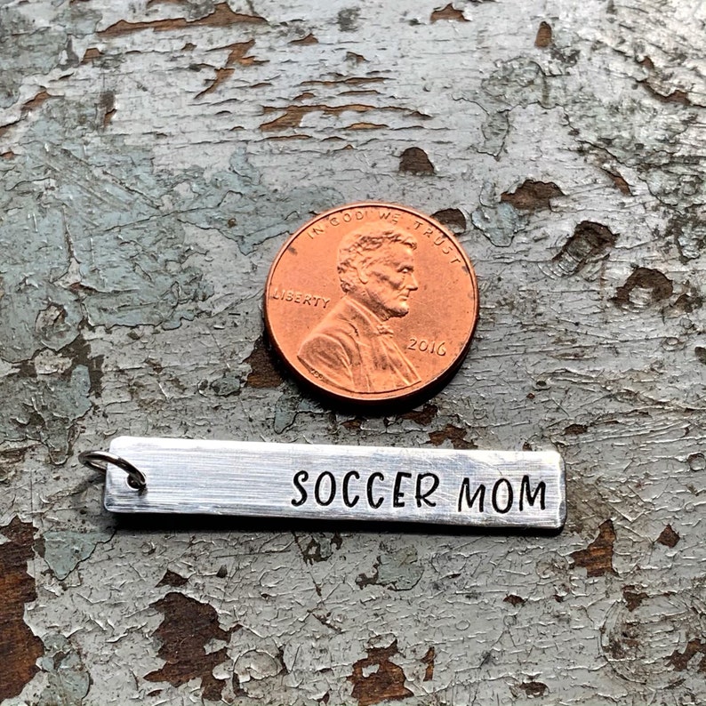 Soccer Mom Charm Gift for Sports Mom Personalized Sports Etsy