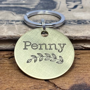 Dog Tags for Dogs Personalized Pet Name Tags Dog ID Tag Custom Dog Tag Personalized Dog Tag Brass Dog Tag Cute Dog Tags Etsy