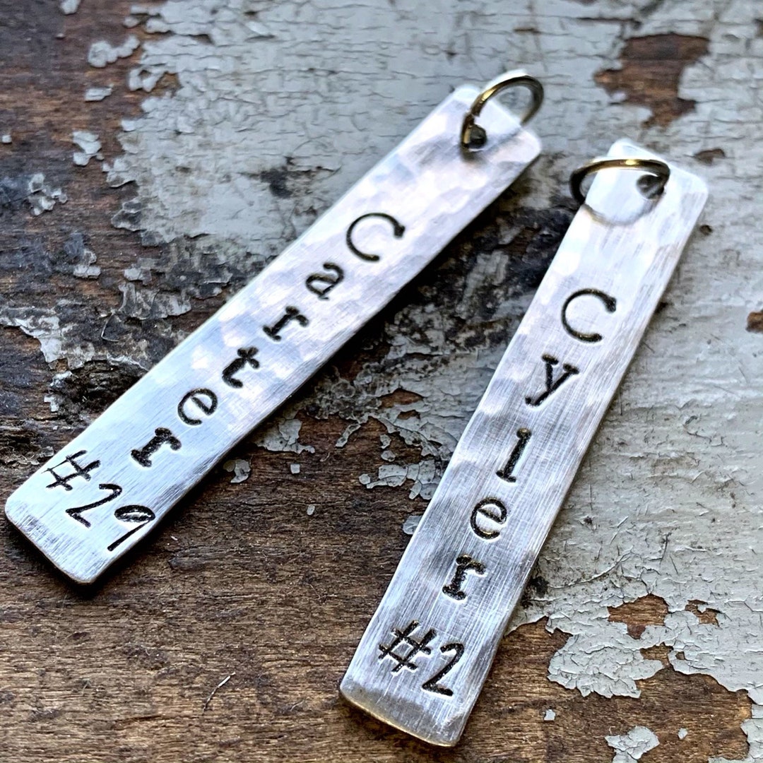 Sports Mom Necklace Personalized Team Pendant Silver Number Etsy
