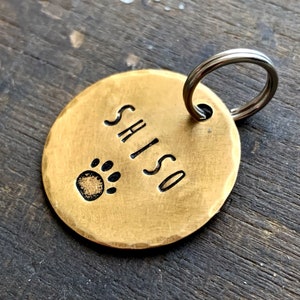 Double Sided Dog Tag, Custom Pet Tag for Cats and Dogs, Deeply Engraved Dog Tags