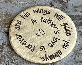 Sympathy Gift for Loss of Father | In Loving Memory Memorial Token | Bereavement Keepsake