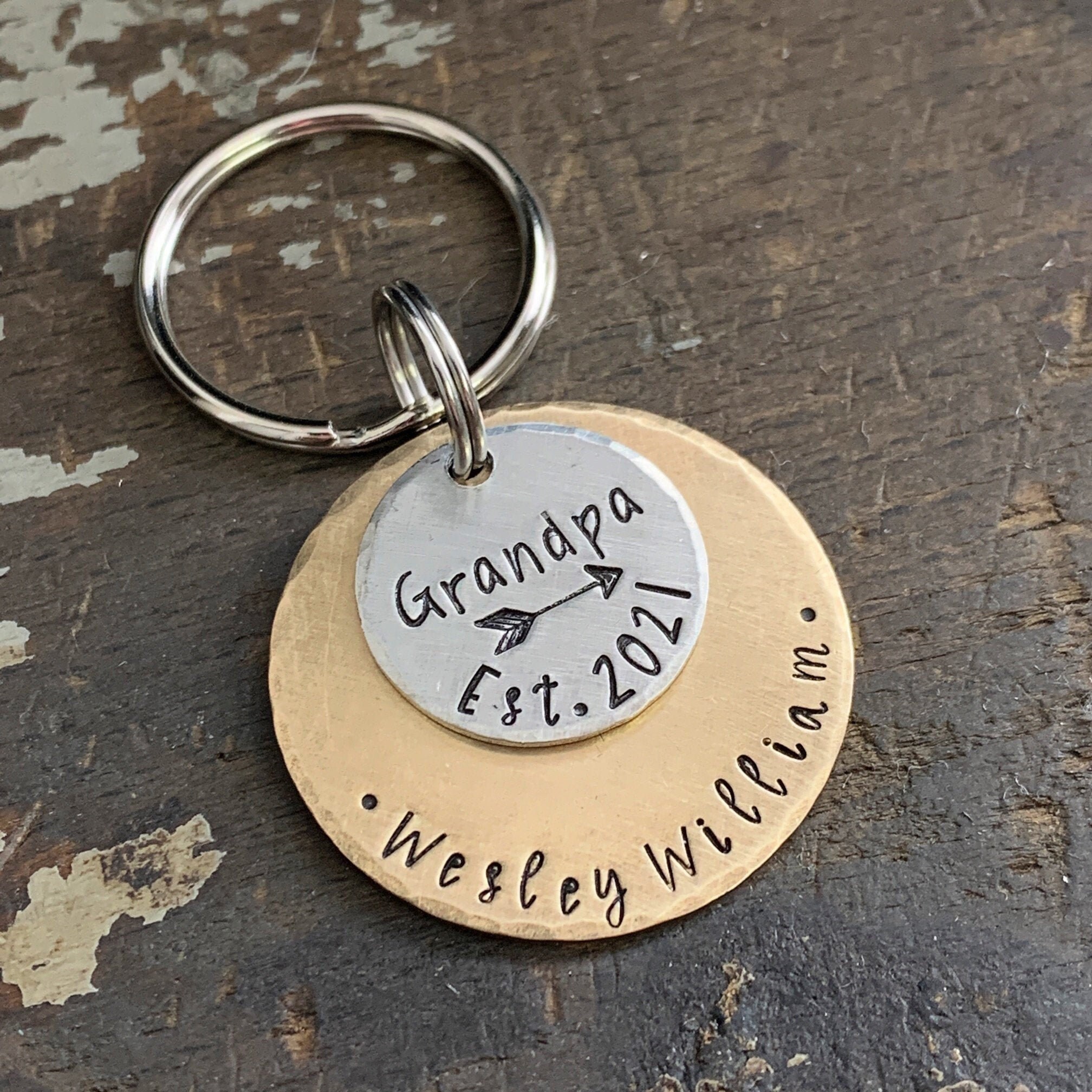 Grandpa keychain best sale