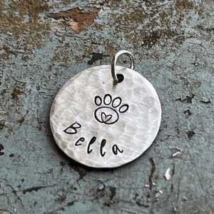 Dog Collar Charm, Gift for Dog Mom, New Puppy Gift