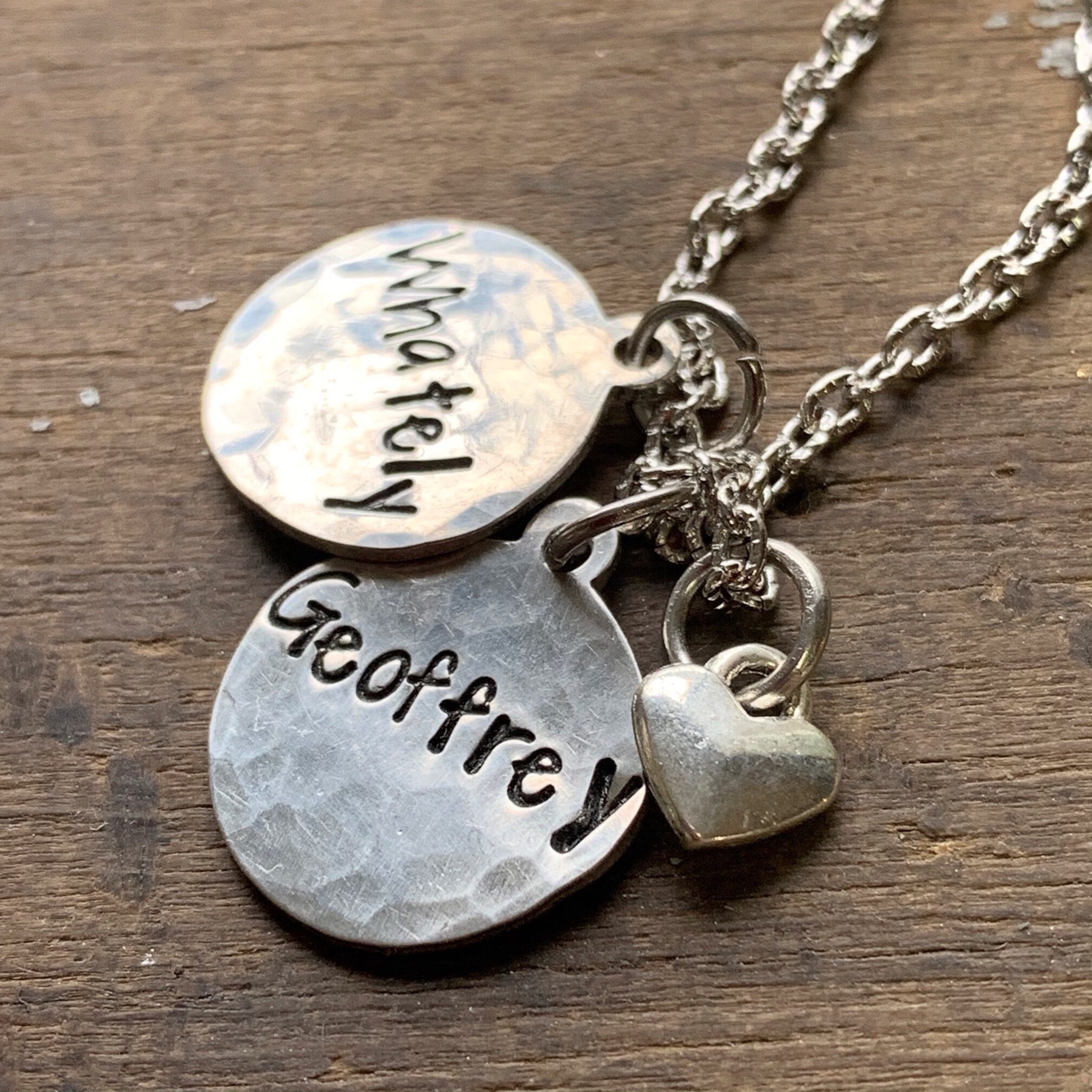 Anniversary Gift Gift for Girlfriend Personalized Charm Etsy