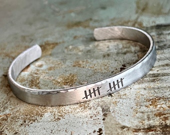 Tenth Anniversary Goals Year Lightweight Aluminum Bracelet for Wife, 10 Years Gift