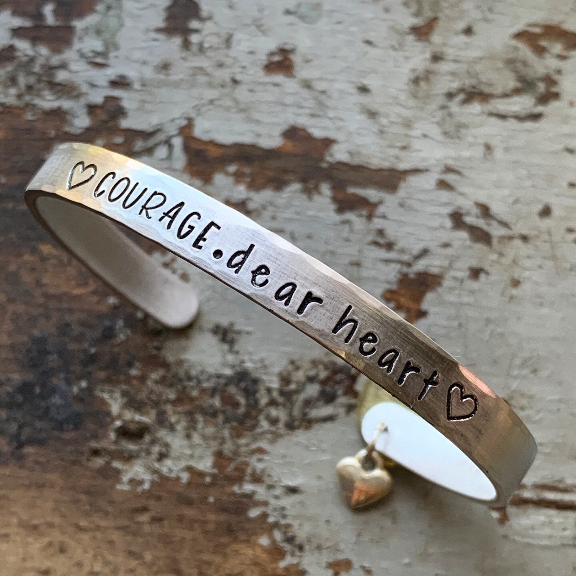 Courage dear heart bracelet hotsell