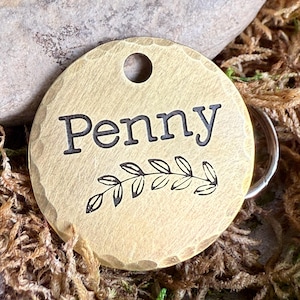 Dog Tags for Dogs Personalized, Pet Name Tags, Dog ID Tag, Custom Dog Tag, Personalized Dog Tag, Brass Dog Tag, Cute Dog Tags