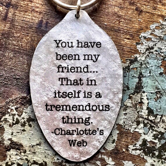 Spoon Pendant Keychain inspirational Quote Spoon Pendant Everything Holds A Blessing