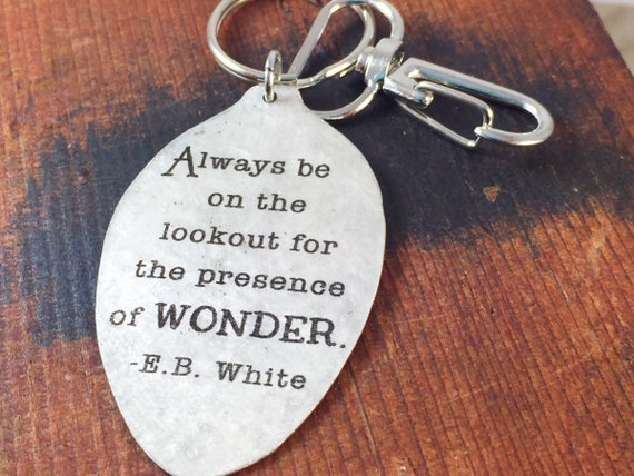 Spoon Pendant Keychain inspirational Quote Spoon Pendant Everything Holds A Blessing