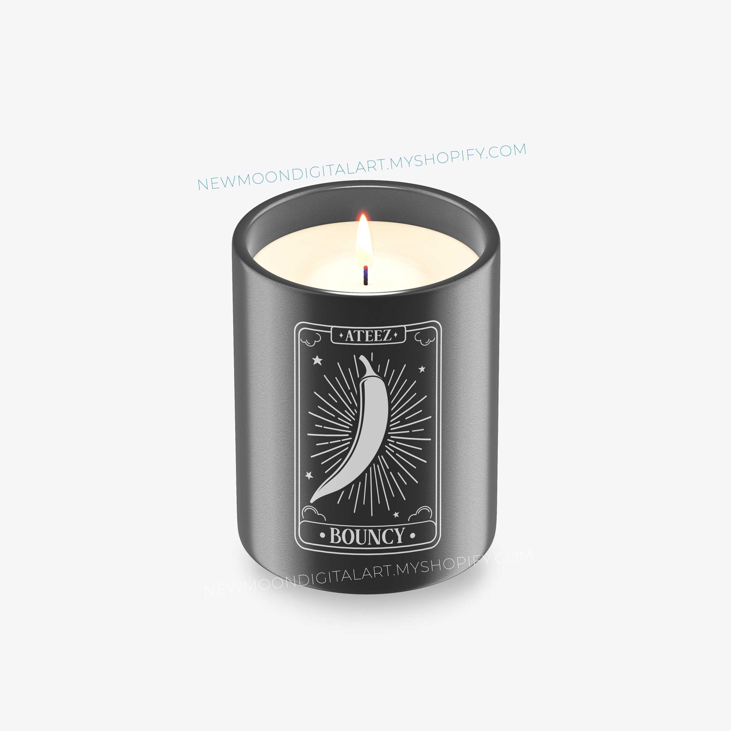 Bouncy Tarot Card | Ateez Svg | Kpop Sticker | Instant Download