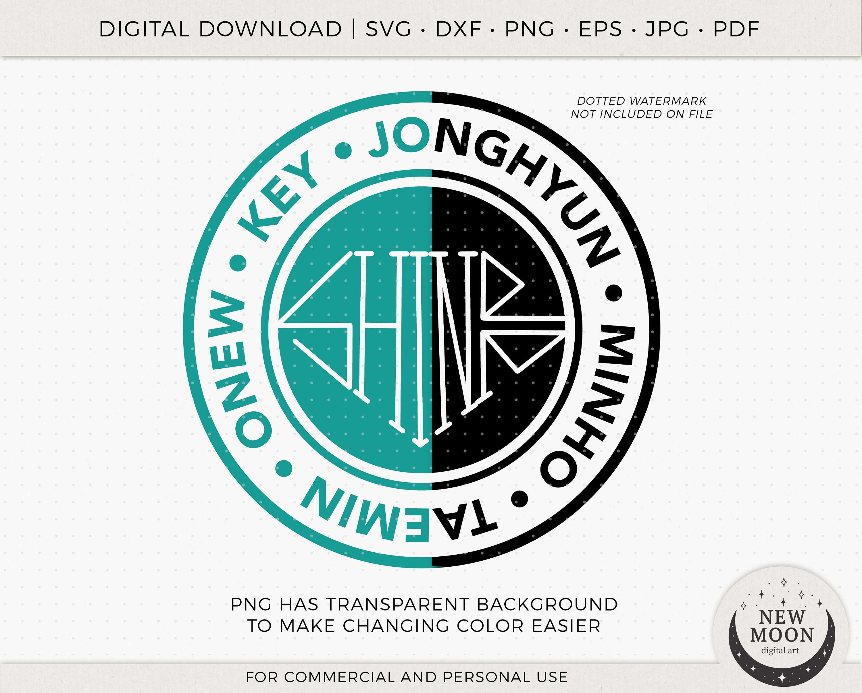 EXOとSHINeeのシール EXOとSHINeeのシール