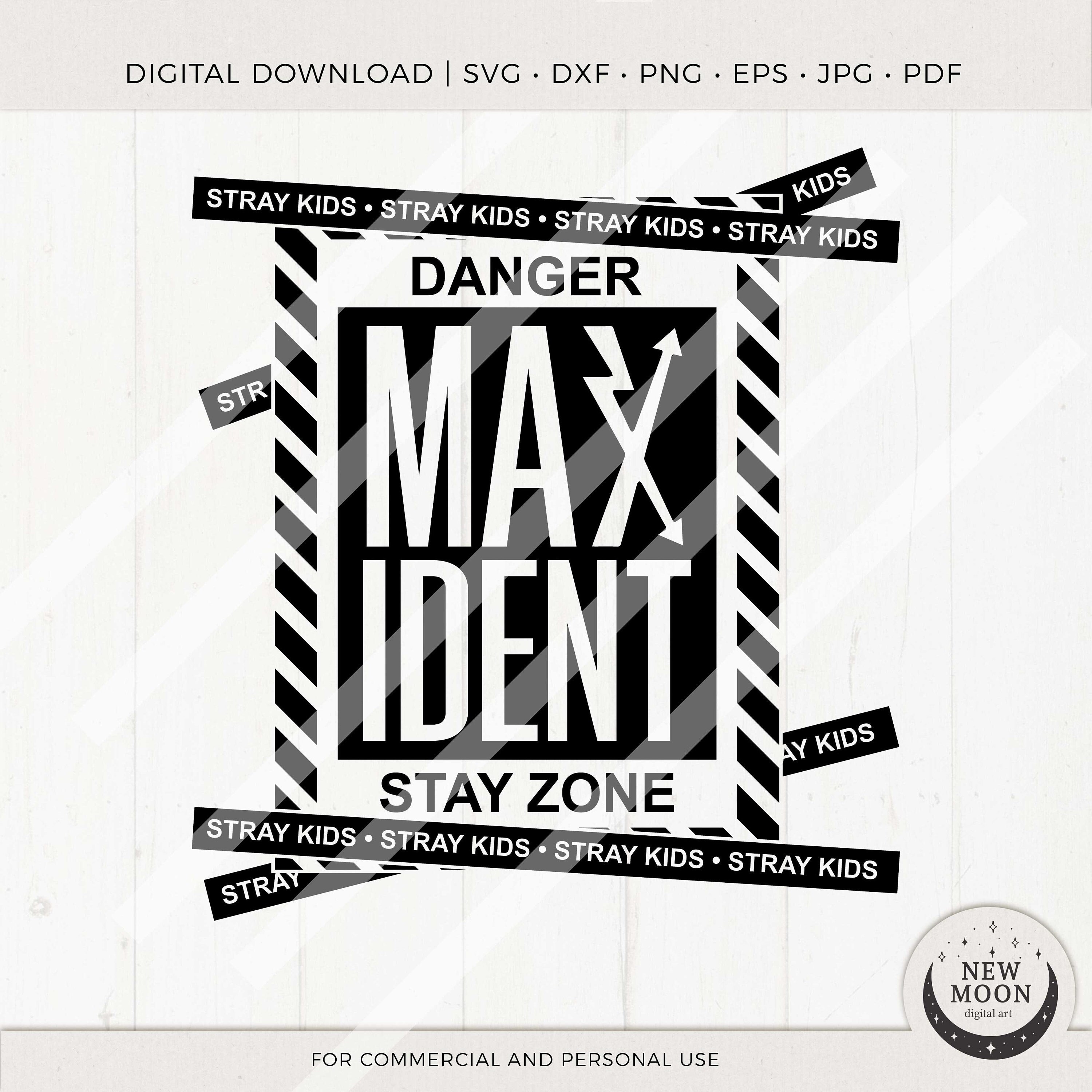 Maxident Vector | Stray Kids Clip Art | Kpop Digital Download