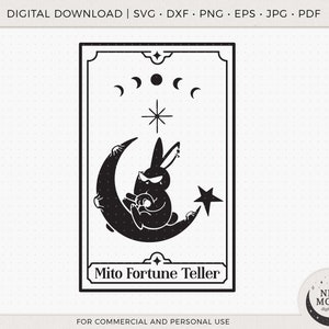 Vector de adivino mitológico / Ateez svg / Pegatina KPop / Descarga instantánea para Cricut Silhouette DXF archivo de corte digital Camiseta Png / Carta del tarot
