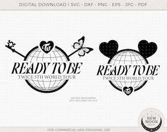 Twice Svg Eps Pdf Jpg Png | Twice World Tour Clip Art | Kpop