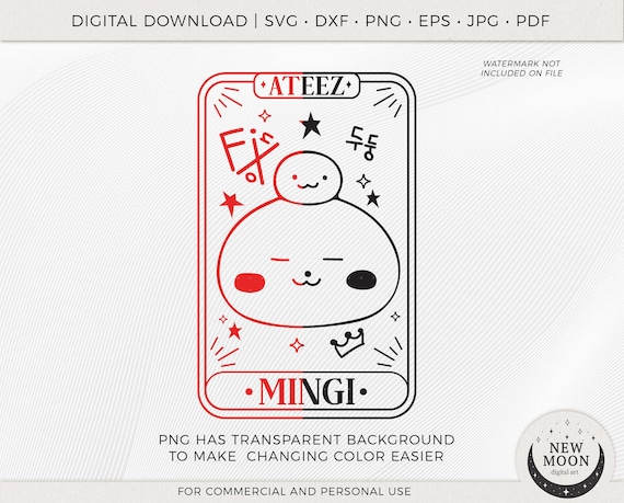 Ateez mingi 直筆サインフォトカード ATEEZ [GOLDEN HOUR : Part.1] MINGI Autographed Signed Album