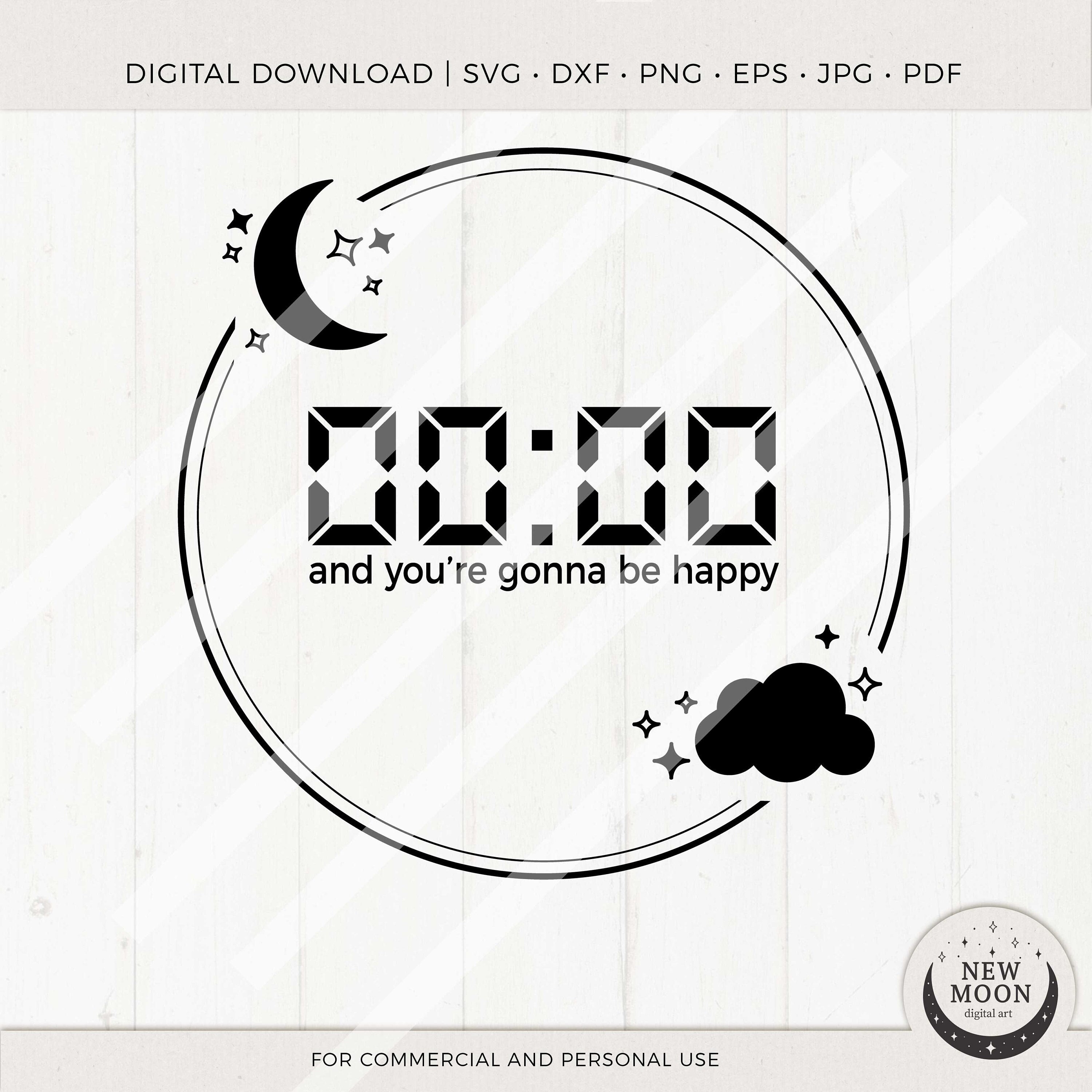 Autocollant Zero OClock BTS svg KPop Lyric Digital Etsy France