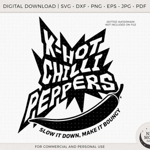 Ateez K-Hot Chilli Peppers / ATiny Clip Art / Descarga digital KPop / Descarga instantánea de Ateez para Cricut Silhouette DXF Eps Svg Png camiseta