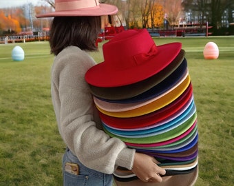 Cappello Fedora fatto a mano per le vacanze estive 2024 Nuovo cappello Fedora europeo e americano Accessori per cappelli a cilindro rotondo I migliori regali