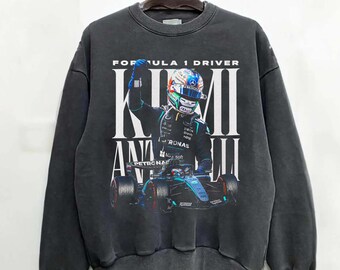 Camiseta Kimi Antonelli F1, Camiseta Comfort Colors® vintage con gráfico de carreras de Fórmula 1, Sudadera de papel para fans de Antonelli del Grand Prix Motorsport