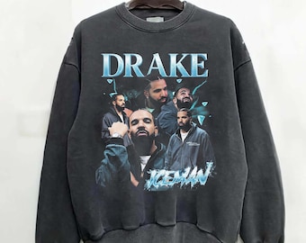 Comfort Colors Drake Iceman Bootleg Tour T-shirt papper Sweatshirt
