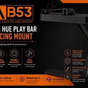 Phillips Hue Play Bar - Simracing