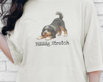 Comfort Colors Bernedoodle Tee Biiiiig Stretch Shirt, Bernedoodle Owner Dog Dad Shirt, Funny Bernedoodle Lover, Doodle Dad Mama Gift