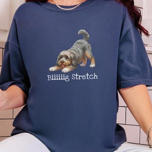 Comfort Colors Cavapoo Mom Shirt, Biiiiig Stretch Dog Lover Tee, Cavoodle Puppy Gift, Pet Owner Birthday Present, Cavapoo Owner Gift