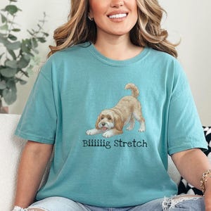 Comfort Colors Labradoodle Dog Gift, Biiiiig Stretch Shirt, Golden Doodle Dad Tee, Funny Labradoodle T-Shirt, Doodle Mom Gift, New Puppy Mom
