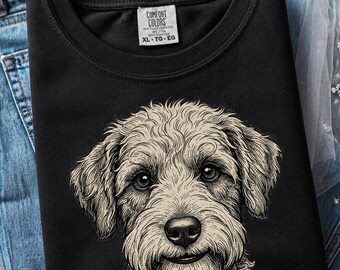 Comfort Colors Schnoodle Lover Sweatshirt | T'sup Dood Goldendoodle Dad Sweatshirt | Scruffy Labradoodle Owner T-Shirt, Doodle Dog Gift