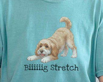 Comfort Colors Labradoodle Dog Gift, Biiiiig Stretch Shirt, Golden Doodle Dad Tee, Funny Labradoodle T-Shirt, Doodle Mom Gift, New Puppy Mom