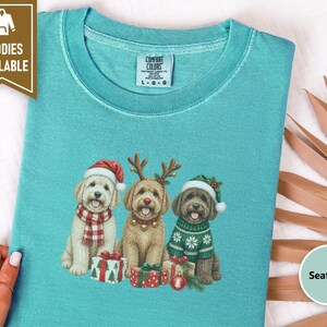 Christmas Goldendoodle Shirt, Goldendoodle Mom Gift, Festive Dog Sweatshirt, Doodle Christmas Tee, Holiday Pet Lover Gift image 10