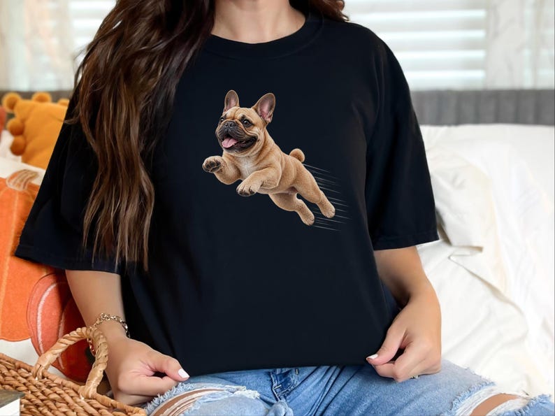Frenchie Mom Shirt, Funny French Bulldog Gift, Frenchie Dog Lover Tee, French Bulldog Owner Present, Frenchie Dad Shirt image 4