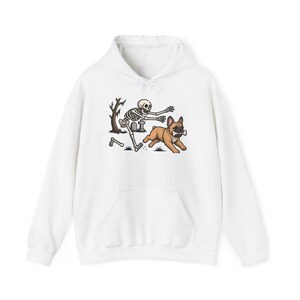 French Bulldog Halloween Shirt, Skeleton Dog Shirt, Funny Frenchie Gift, Spooky Pet Lover Tee, French Bulldog Mom Gift image 12