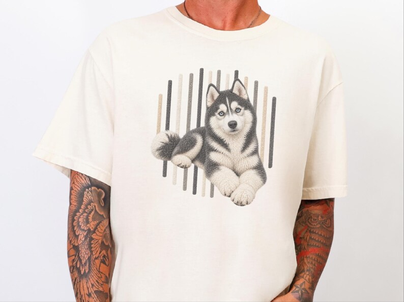 Camiseta de perro husky, regalo para mamá de husky siberiano, camiseta para amantes de los huskies, regalo para dueños de perros imagen 6
