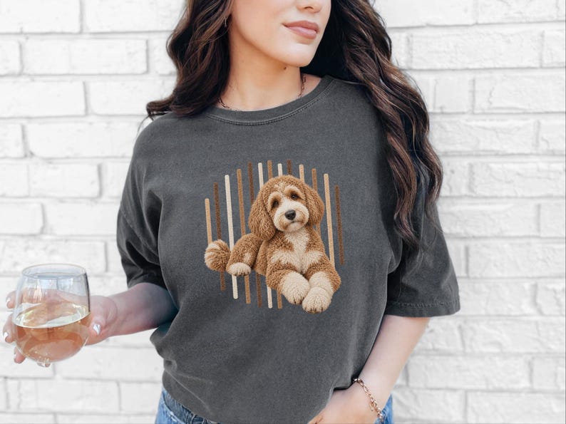 Goldendoodle Mom Shirt, Goldendoodle Gift, Doodle Dog Tee, Golden Doodle Sweatshirt, Doodle Mom Gift, Pet Owner Present image 3