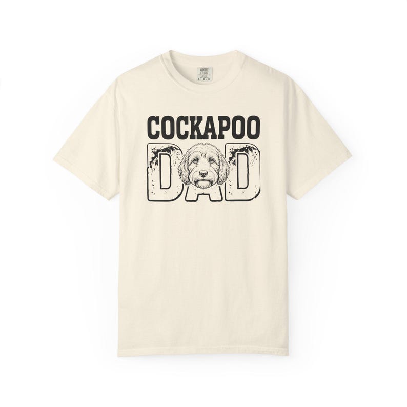 Comfort Colors Cockapoo Dad image 2