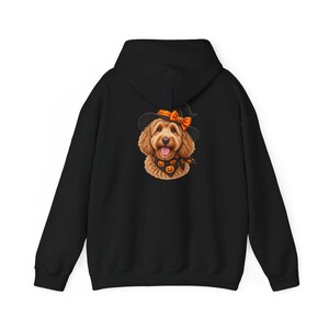Labradoodle Halloween Shirt, Doodle Mom Gift, Spooky Dog Mom Shirt, Golden Doodle Halloween Tee image 11