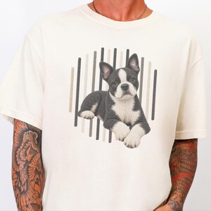 ボストンテリアシャツ、ボストンテリアギフト、面白いボストンテリアTシャツ、犬好きへのギフト、犬好きママシャツ 画像 9