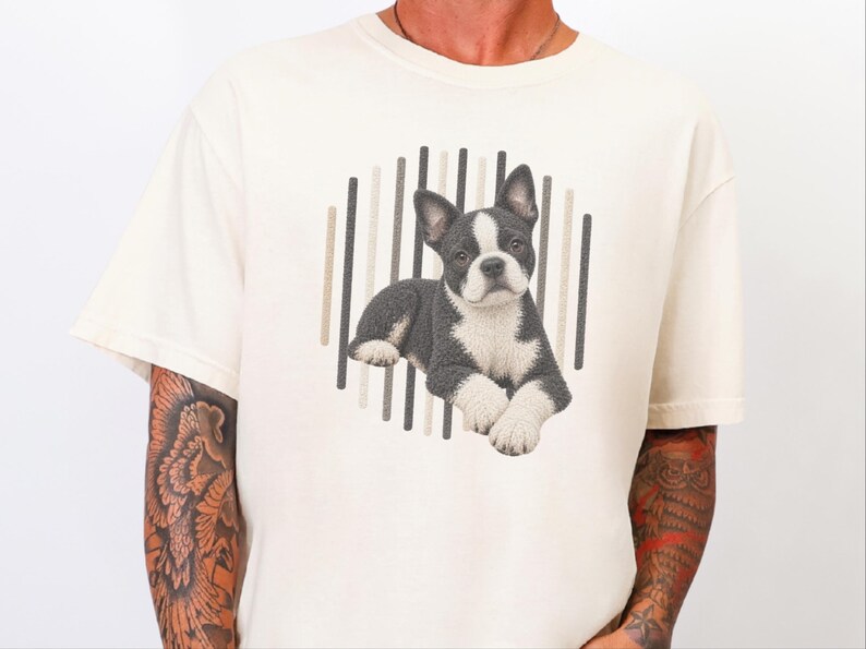 ボストンテリアシャツ、ボストンテリアギフト、面白いボストンテリアTシャツ、犬好きへのギフト、犬好きママシャツ 画像 9