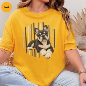 Frenchie Mom Shirt, French Bulldog Lover Gift, Frenchie Dog Tee, French Bulldog Owner Present, Frenchie Mom Tee image 3