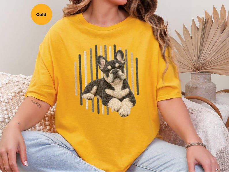 Frenchie Mom Shirt, French Bulldog Lover Gift, Frenchie Dog Tee, French Bulldog Owner Present, Frenchie Mom Tee image 3
