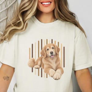 Golden Retriever Shirt, Golden Retriever Gift, Golden Retriever Mom Shirt, Golden Retriever Lover Tee, Dog Lover Gift image 9