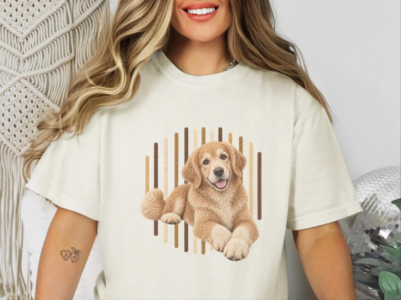Golden Retriever Shirt, Golden Retriever Gift, Golden Retriever Mom Shirt, Golden Retriever Lover Tee, Dog Lover Gift image 9