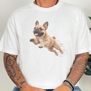 Frenchie Mom Shirt, Funny French Bulldog Gift, Frenchie Dog Lover Tee, French Bulldog Owner Present, Frenchie Dad Shirt image 3