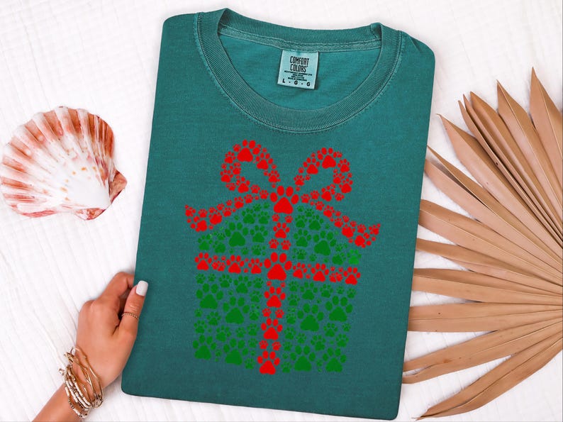 Christmas 2026 Shirt, Christmas Dog Mom Gift, Festive Pet Lover Tee, Holiday Dog Shirt image 10
