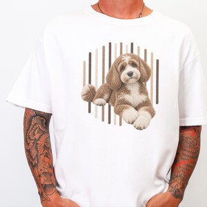 Cavapoo Shirt, Cavapoo Mom Gift, Cavapoo Art Tee, Cavapoo Dog Lover Shirt, Puppy Owner Gift image 5