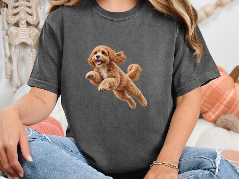 Cavapoo Shirt, Cavapoo Mom Gift, Cavapoo Dog Shirt, Cavapoo Owner Gift, Cavapoo Lover Gift, Cavapoo Art image 1